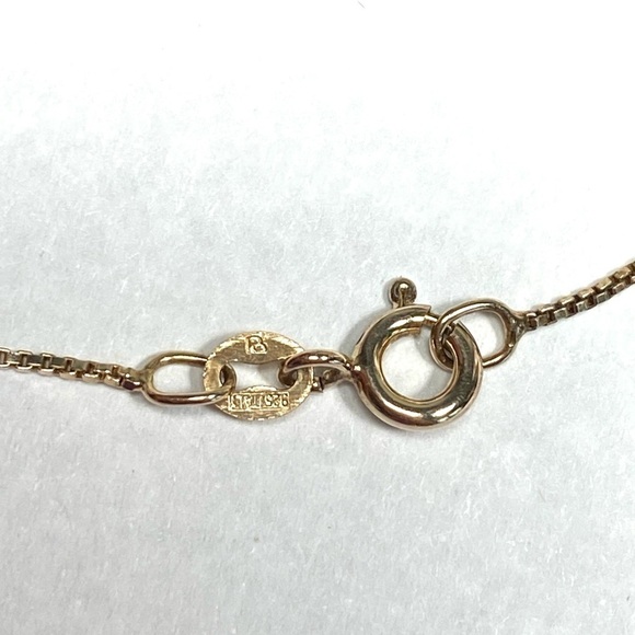 925 Ross Simons Heart Necklace Sterling Silver Gold Plated Rotating Hearts 6.68g - Picture 7 of 16